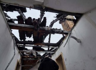 Família din Dudeștii Noi afectată de incendiu caută sprijin