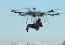 Premiera mondială: Evacuarea unui soldat rănit de către armata ucraineană cu ajutorul unei drone