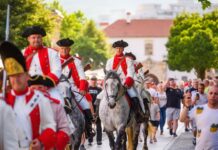 Garda Apulum Celebrează 14 Ani de Activitate cu un Spectacol de Reenactment în Alba Iulia