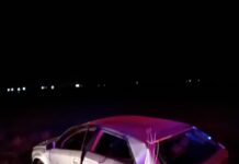 Accident la Cliciova: Doi tineri scăpați cu viață după impactul cu un cap de pod